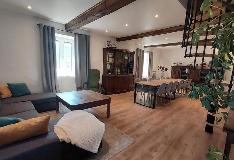 민박 Suite à L Oasis De Chamousset