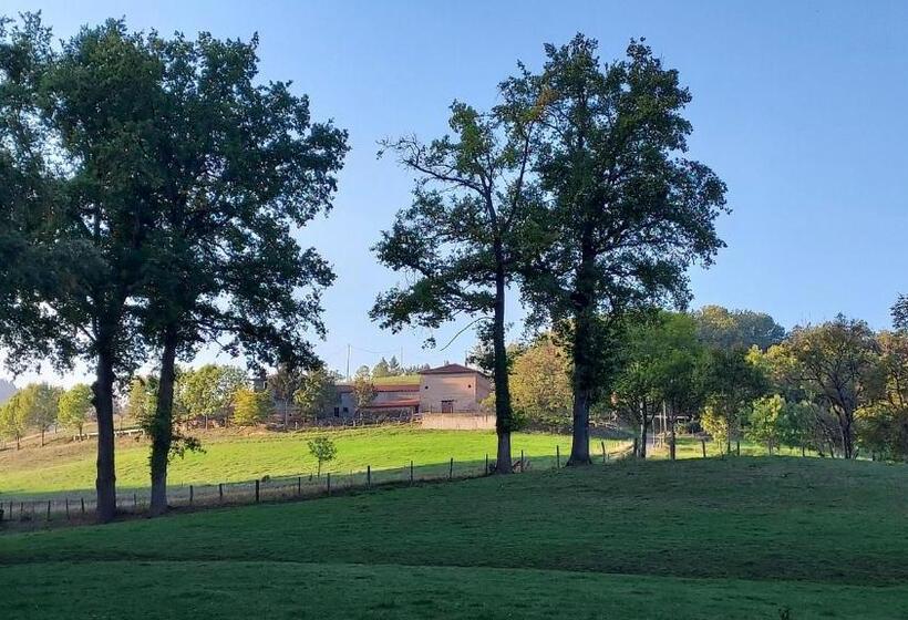 민박 Suite à L Oasis De Chamousset
