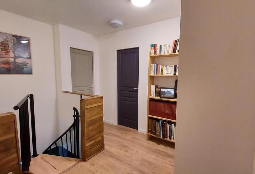 민박 Suite à L Oasis De Chamousset