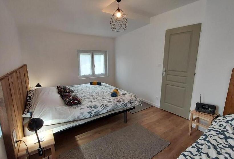 민박 Suite à L Oasis De Chamousset