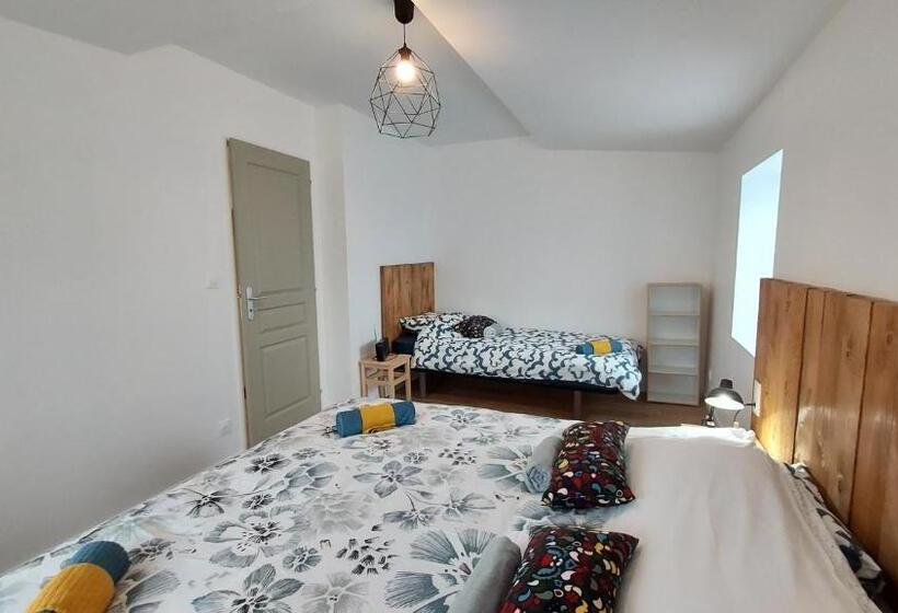 민박 Suite à L Oasis De Chamousset