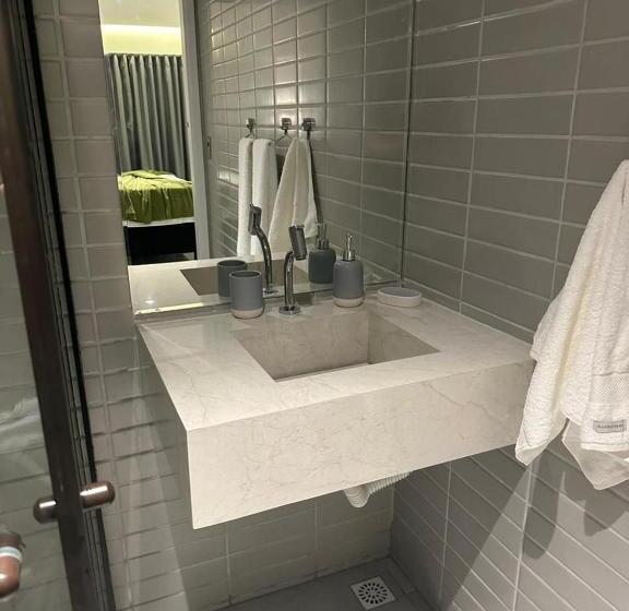 בית מלון כפרי Flat Beira Mar No Arpoar Suítes