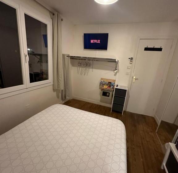 Пансион Villa Des Palmiers, Chambre N°1, Lit Double