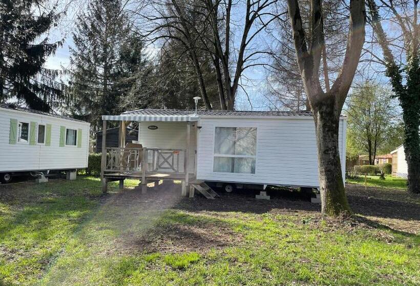 مبيت وإفطار Le Gewurz   Mobilhome Pour 5   Tv   Clim En été