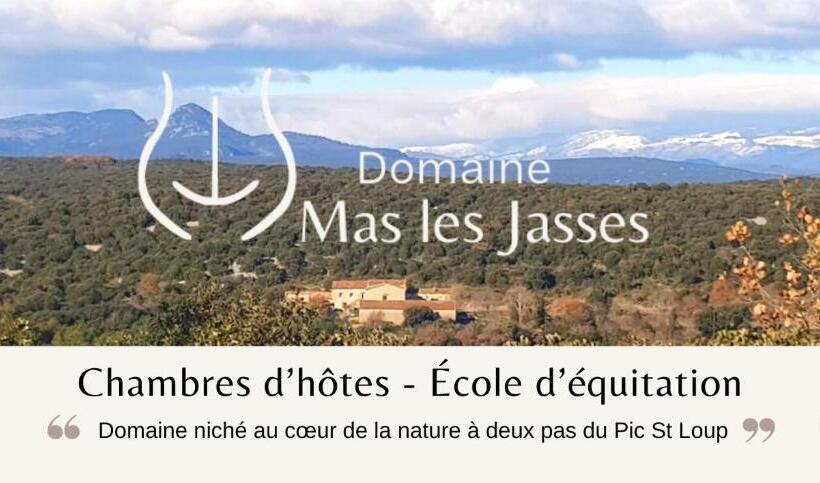 مبيت وإفطار Mas Les Jasses Chambre D Hôte Calme Et Agréable à La Campagne