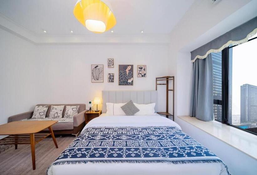 Guangzhou Lijing Aparthotel Pazhou Exhibition Center Next To Exit D Of Wanshengwei Mtr Station