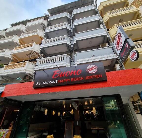 酒店 Happy Beach Jomtien Guesthouse