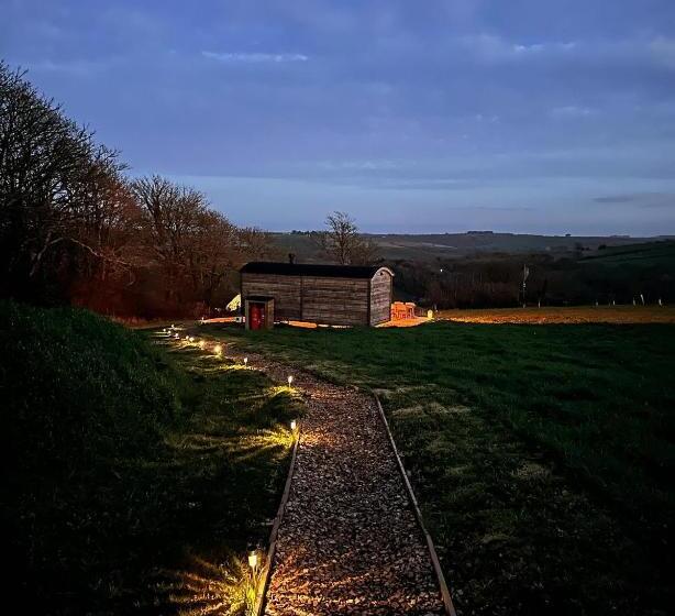 Отель Private And Peaceful Stay In A Luxury Shepherds Hut Near Truro