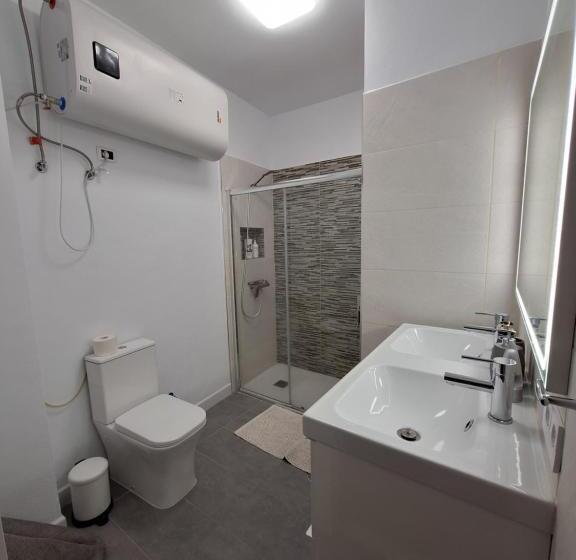 ペンション Habitacion Con Baño Privado En Un Piso Con Familia