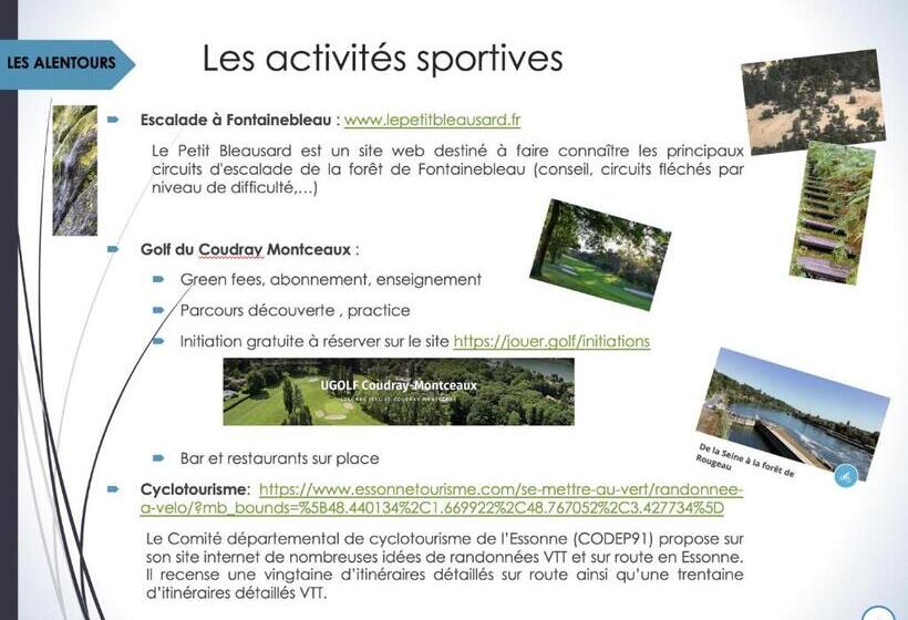 Пансион Maison Dans Parc Privé, Sports Et Loisirs Proche Golf Du Coudray Montceaux