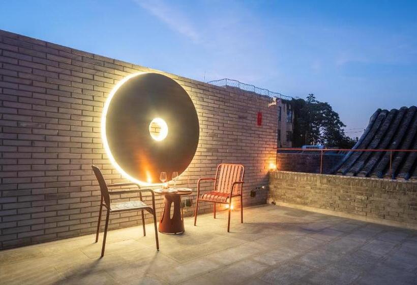 酒店 Xinxiang Yayuan Beijing Sihe Courtyard With Sky Garden Terrace Near Tiananmen Square Forbidden City