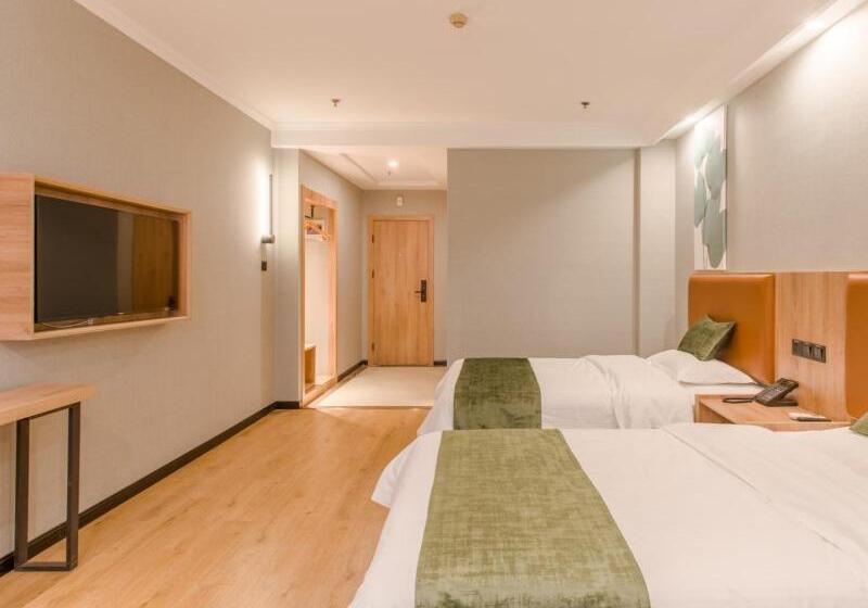 Отель Greentree Inn Hefei Sanlian College Anda Qingyuan Campus Subway Station