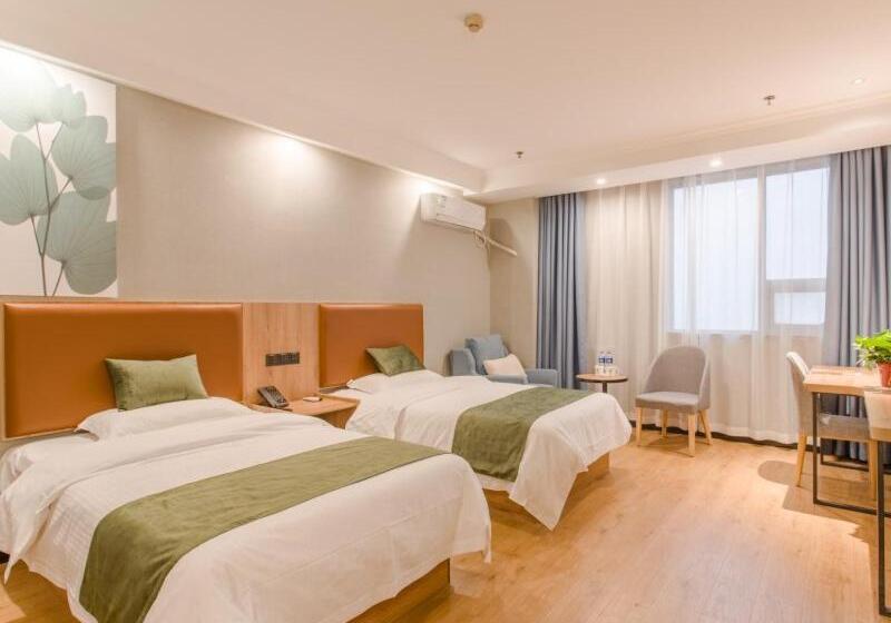 Отель Greentree Inn Hefei Sanlian College Anda Qingyuan Campus Subway Station