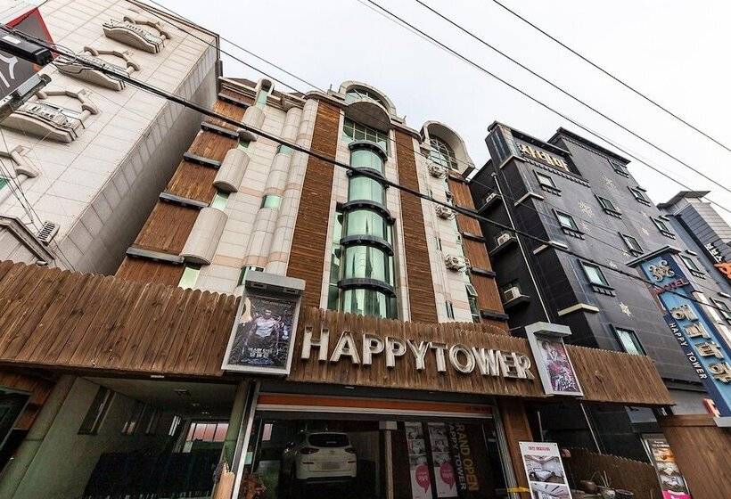 מוטל Daejeon Yongjeon Happy Tower