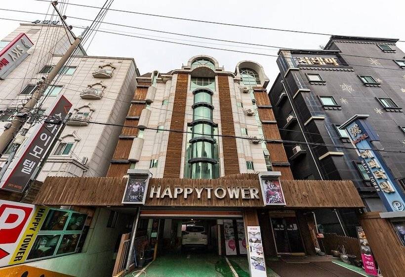 מוטל Daejeon Yongjeon Happy Tower