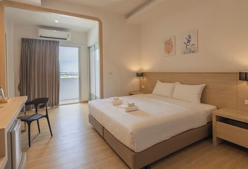 בית מלון כפרי B2 Map Ta Phut Boutique & Budget