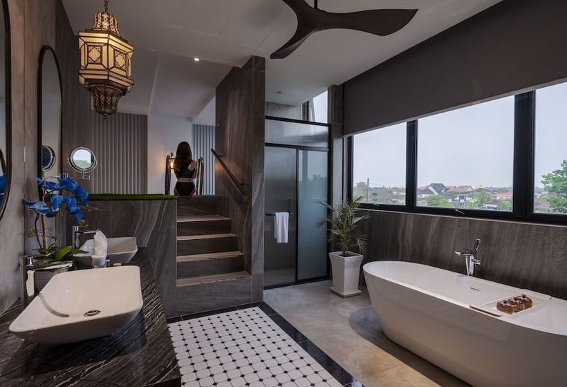 בית מלון כפרי Bertam Resort, Penang