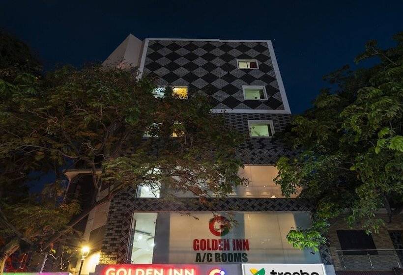 호텔 Treebo Golden Inn, 700 Mtrs From Promenade Beach