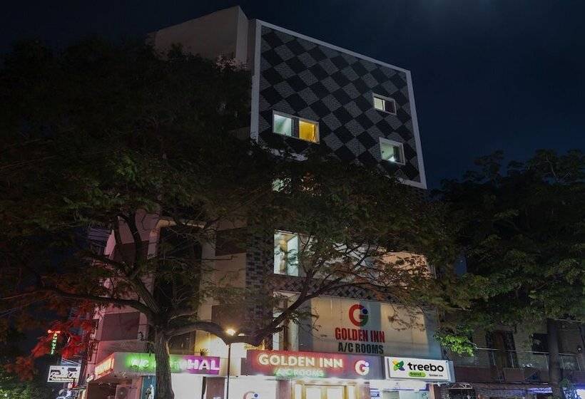 호텔 Treebo Golden Inn, 700 Mtrs From Promenade Beach