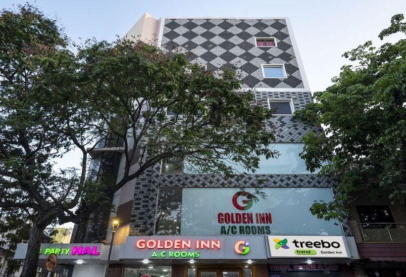 호텔 Treebo Golden Inn, 700 Mtrs From Promenade Beach