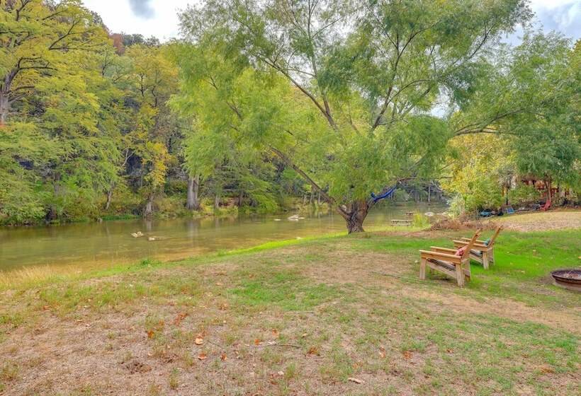Bohemian New Braunfels Home W/ River Access!