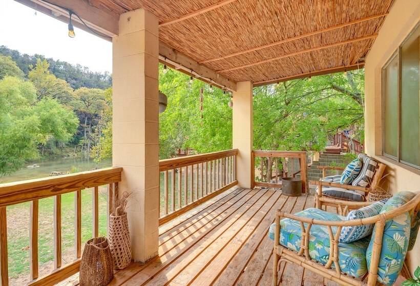 Bohemian New Braunfels Home W/ River Access!