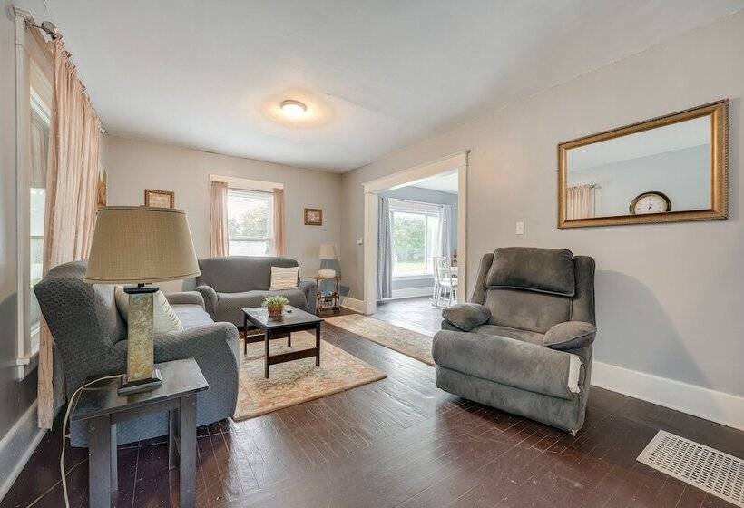 Centrally Located Albion Home With Screened Porch!