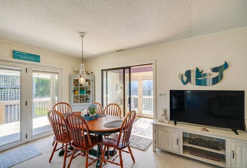 Frisco Coastal Paradise W/ Boat Dock & Water Views