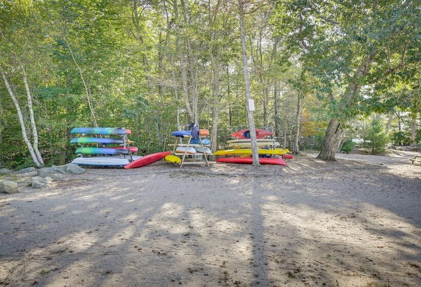 Frye Island Family Cabin With Lake & Beach Access!