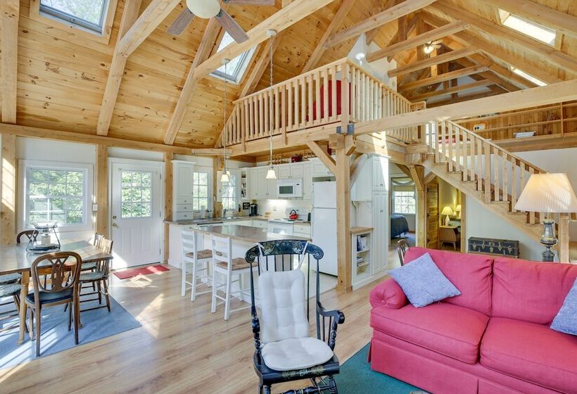 Frye Island Family Cabin With Lake & Beach Access!