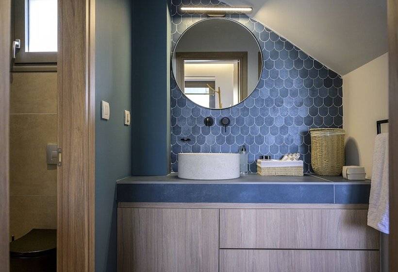 בית מלון כפרי Taf Beach Villas With Tesla