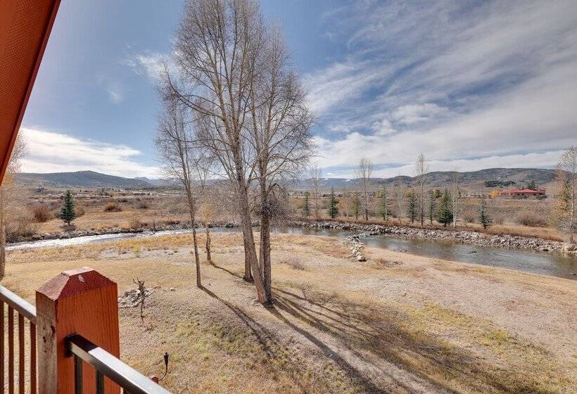Granby Riverfront Cabin W/ Deck & Mountain View!