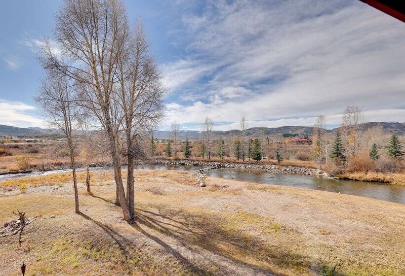 Granby Riverfront Cabin W/ Deck & Mountain View!