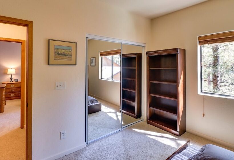 Wraparound Deck + Large Yard: Pinetop Home!