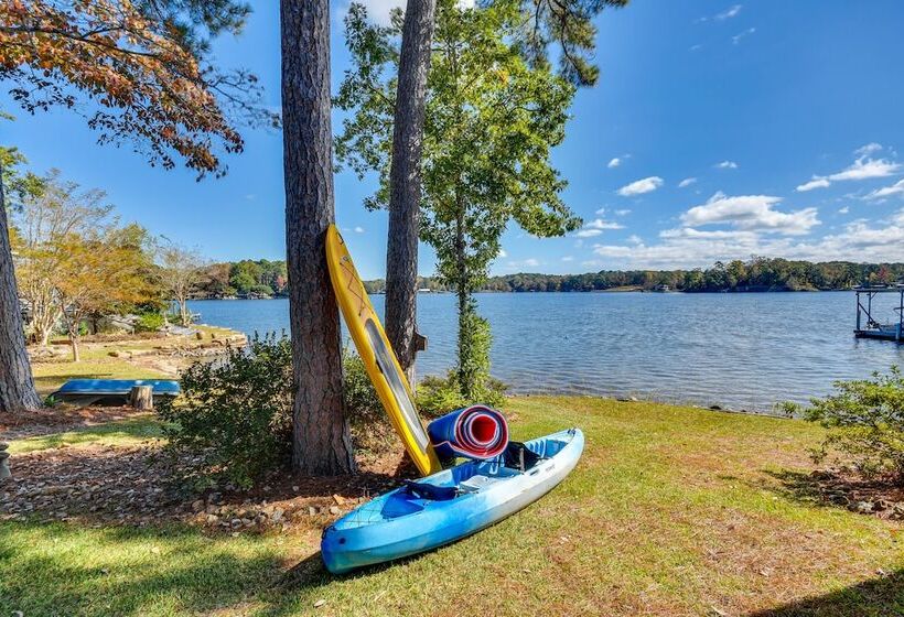 Lake Martin Retreat W/ Beach, Boat Dock + Fire Pit