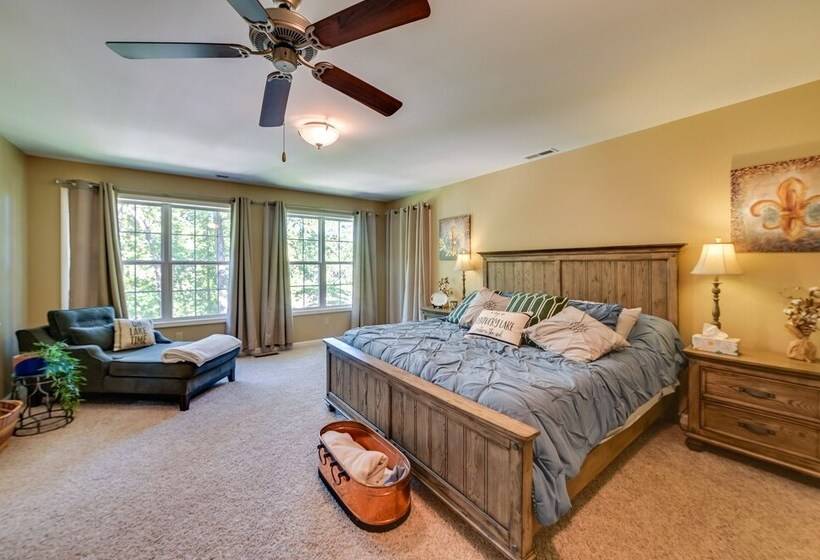 Lakefront Gilbertville Haven W/ Private Boat Dock!