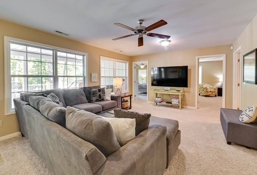 Lakefront Gilbertville Haven W/ Private Boat Dock!