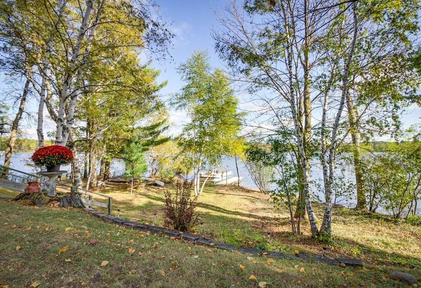 Lakefront Park Rapids Cabin W/ Grill & Fire Pit!