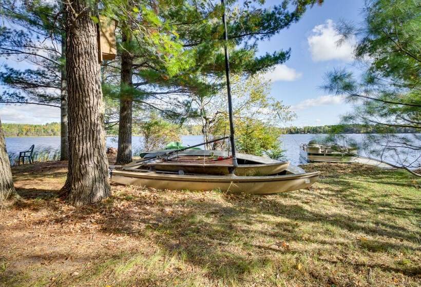 Lakefront Park Rapids Cabin W/ Grill & Fire Pit!