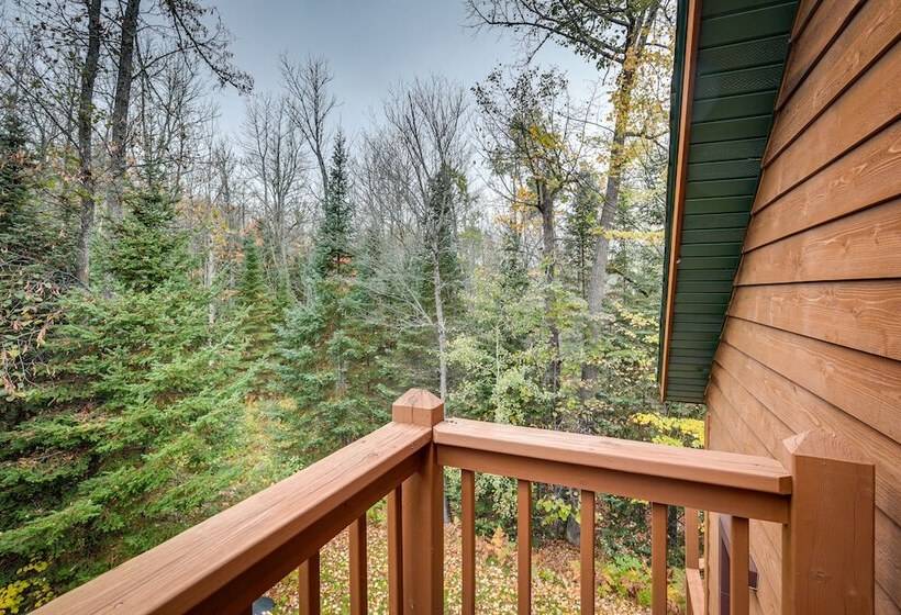 Lakefront Presque Isle Cabin W/ Private Dock