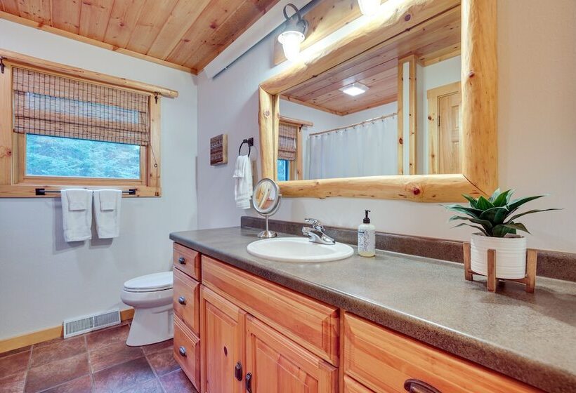 Lakefront Presque Isle Cabin W/ Private Dock