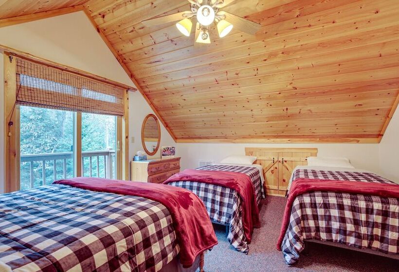 Lakefront Presque Isle Cabin W/ Private Dock