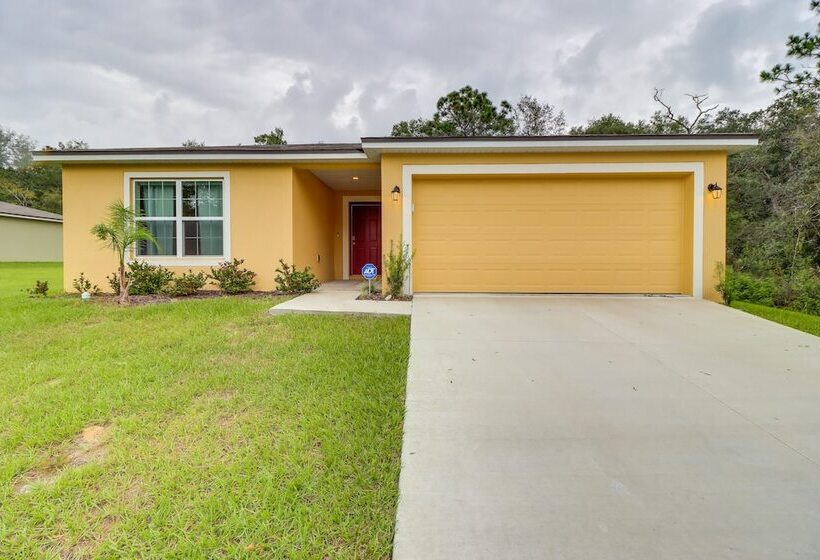 Laptop Friendly Citrus Springs Home Near Golfing!