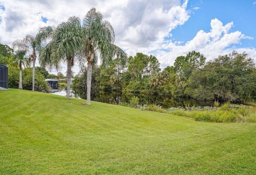 Luxurious Florida Home W/ Pool & Canal Access
