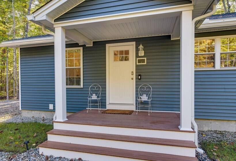 Maine Waterfront Home W/ Fire Pit & Scenic Views!