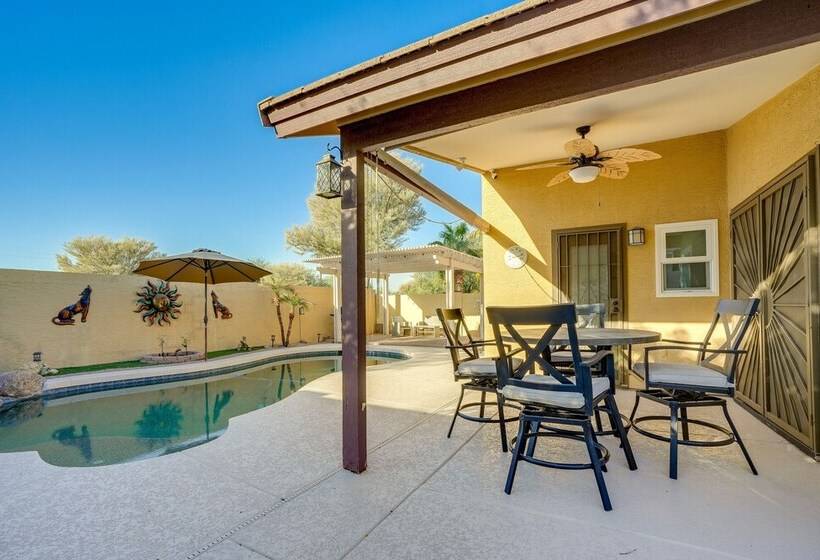 Oasis In Goodyear   Heated Pool, Patio & Gazebo