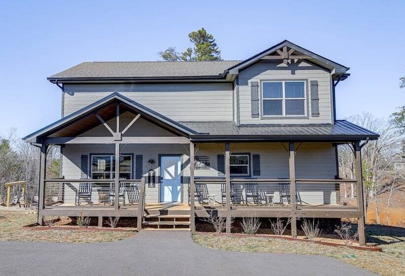 Hot Tub, Fireplace & Views: Sevierville Retreat!