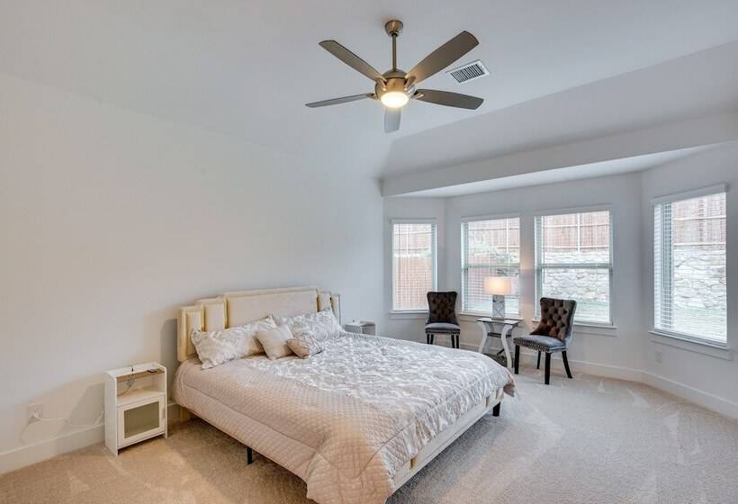 Pet Friendly Fate Home W/ Yard & Fireplace!