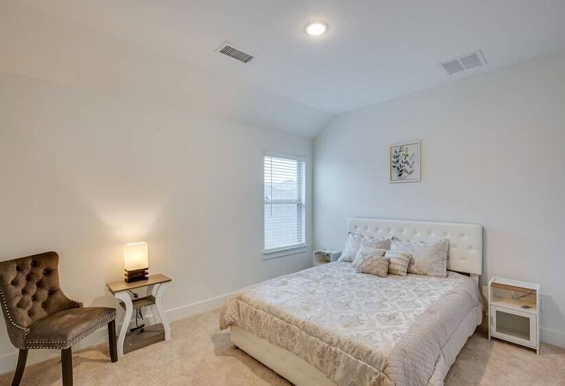 Pet Friendly Fate Home W/ Yard & Fireplace!