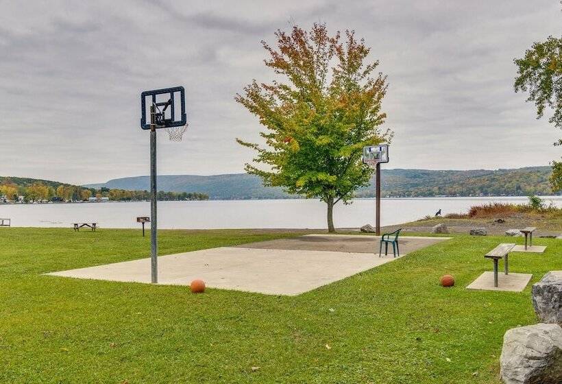 Pet Friendly Honeoye Cottage Rental: Walk To Lake!